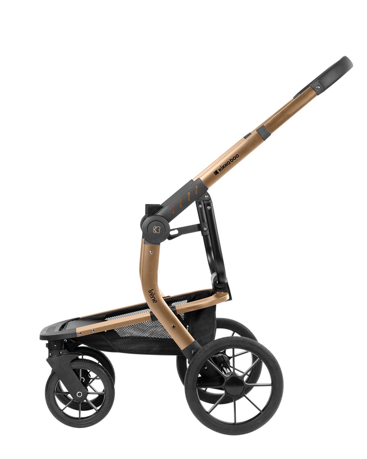 KIKKA BOO Kolica IRENE premium 3in1 set sa I-SIZE autosedištem i tvrdom korpom black KIKKA BOO Kolica IRENE premium 3in1 set sa I-SIZE autosedištem i tvrdom korpom black