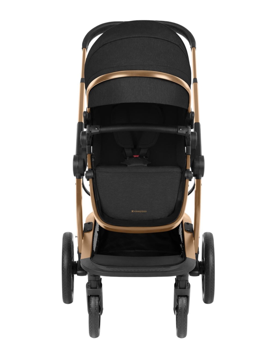 KIKKA BOO Kolica IRENE premium 3in1 set sa I-SIZE autosedištem i tvrdom korpom black KIKKA BOO Kolica IRENE premium 3in1 set sa I-SIZE autosedištem i tvrdom korpom black