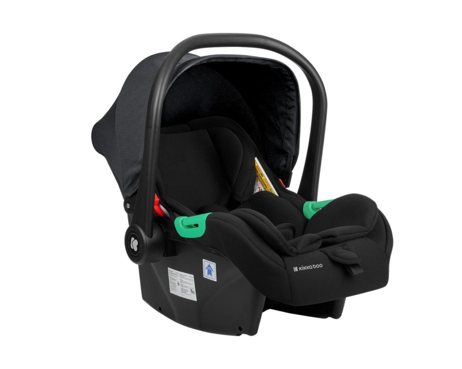 KIKKA BOO Kolica IRENE premium 3in1 set sa I-SIZE autosedištem i tvrdom korpom dark grey
