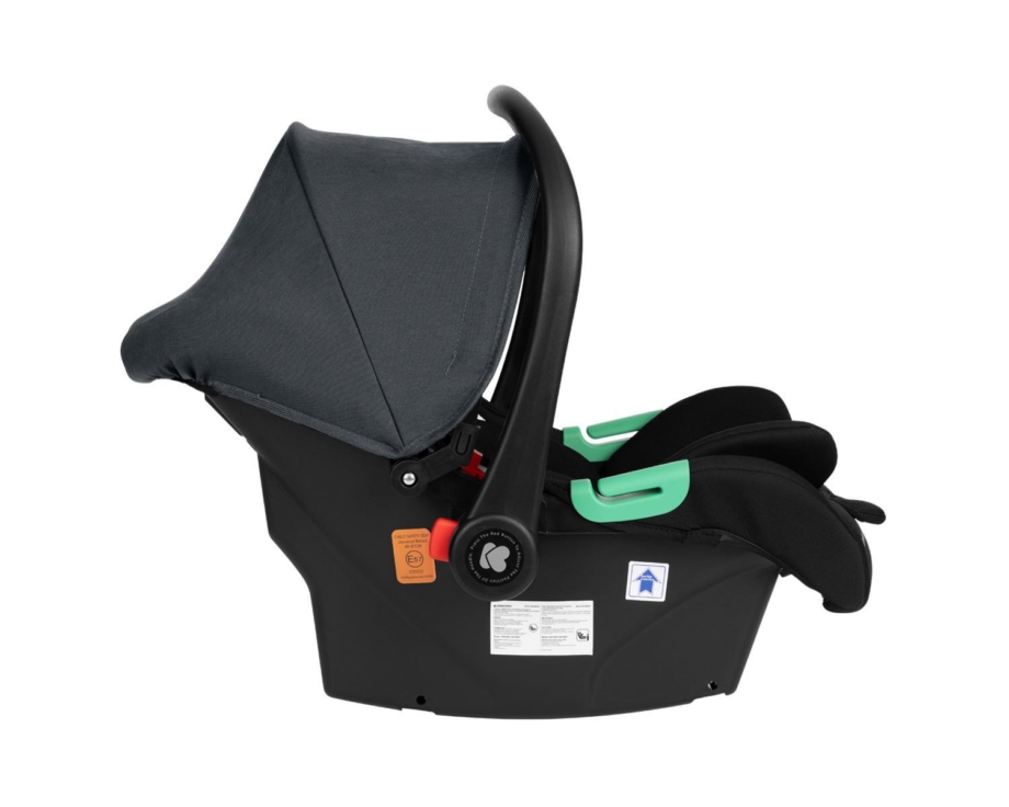 KIKKA BOO Kolica IRENE premium 3in1 set sa I-SIZE autosedištem i tvrdom korpom dark grey