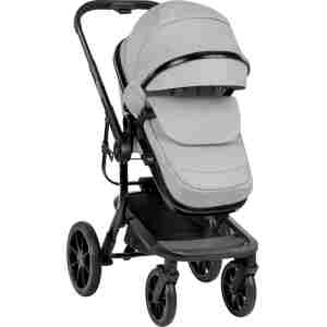 KIKKA BOO Kolica IRENE premium 3in1 set sa I-SIZE autosedištem i tvrdom korpom light grey - Slika 19
