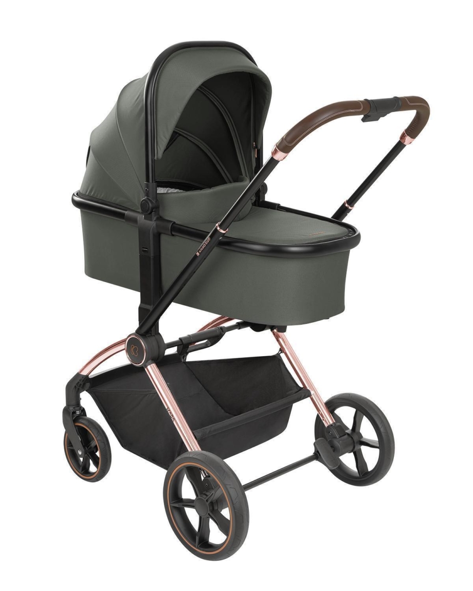 KIKKA BOO Kolica KARA army green set 2in1 sa tvrdom korpom KIKKA BOO Kolica KARA army green set 2in1 sa tvrdom korpom