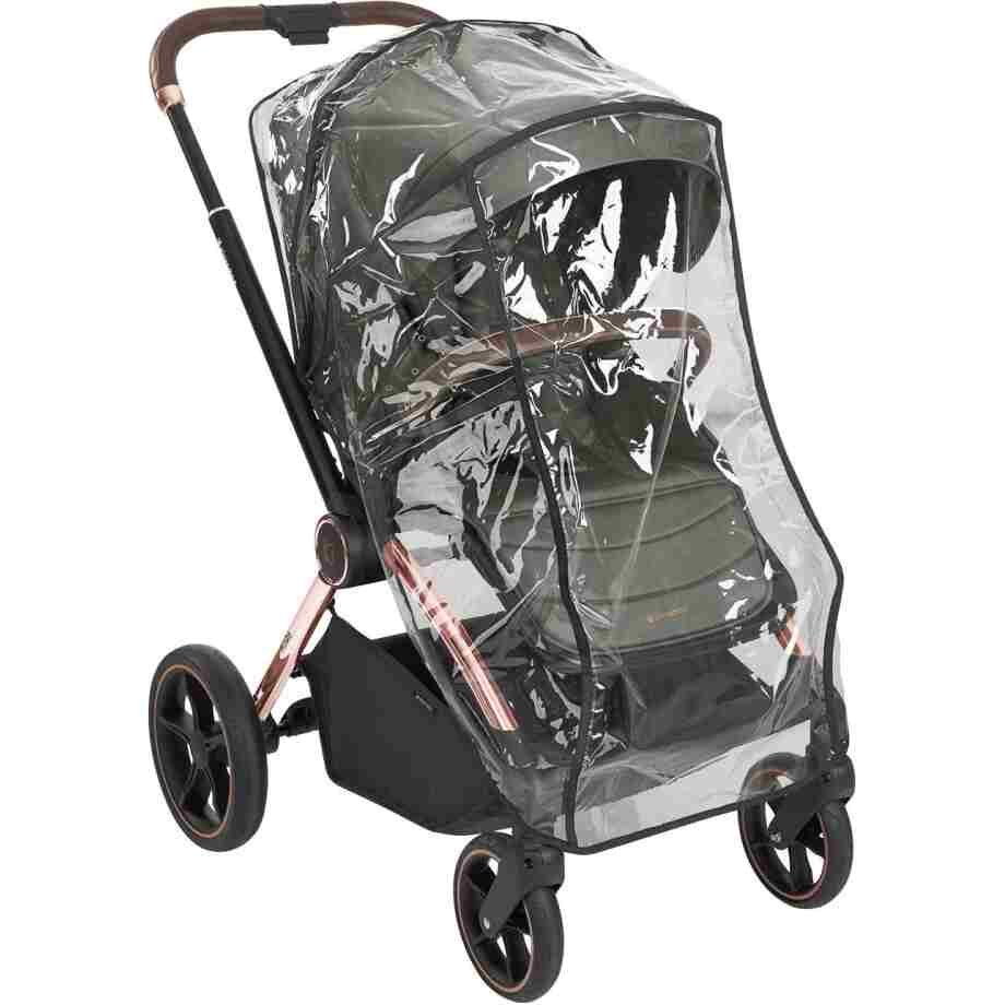KIKKA BOO Kolica KARA army green set 2in1 sa tvrdom korpom