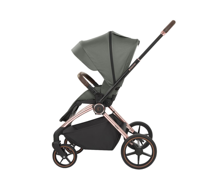 KIKKA BOO Kolica KARA army green set 2in1 sa tvrdom korpom KIKKA BOO Kolica KARA army green set 2in1 sa tvrdom korpom