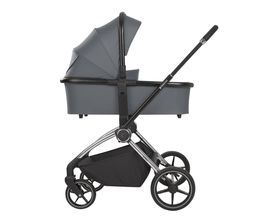 KIKKA BOO Kolica KARA grey set 2in1 sa tvrdom korpom
