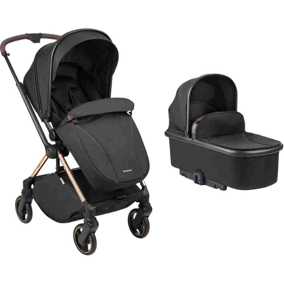 Kolica LANAH black set 2in1 sa tvrdom korpom
