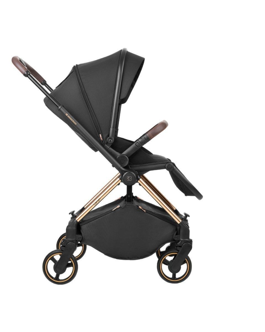 KIKKA BOO Kolica LANAH black set 2in1 sa tvrdom korpom