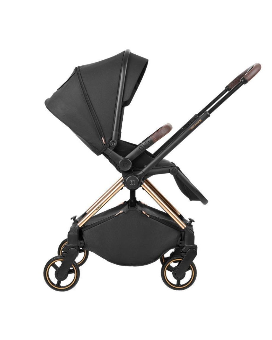 KIKKA BOO Kolica LANAH black set 2in1 sa tvrdom korpom