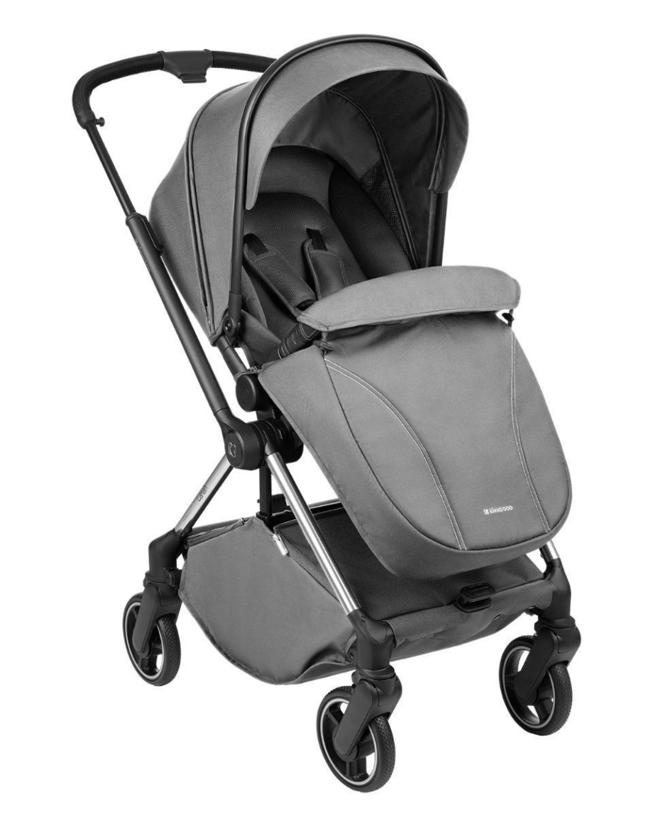 Kolica LANAH grey set 2in1 sa tvrdom korpom