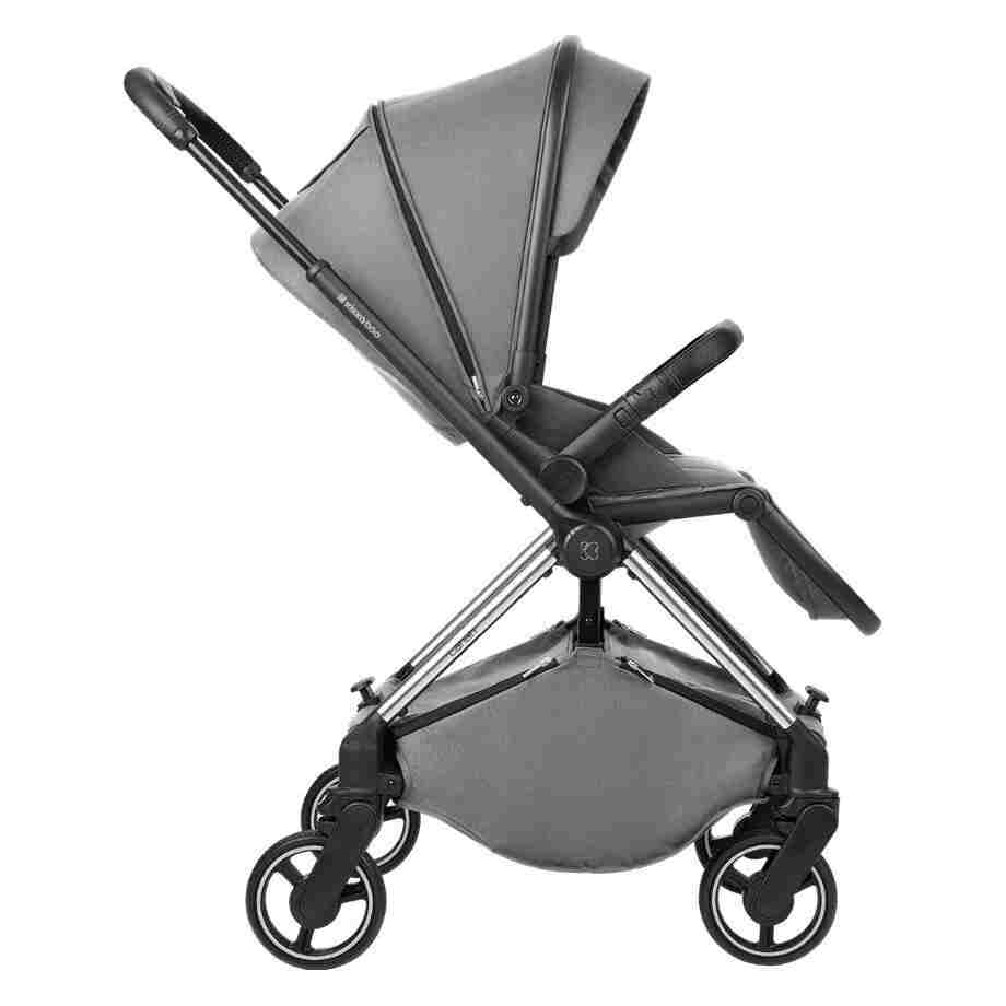 KIKKA BOO Kolica LANAH grey set 2in1 sa tvrdom korpom