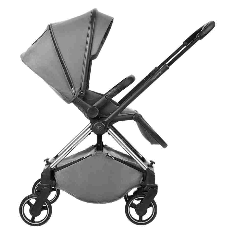 KIKKA BOO Kolica LANAH grey set 2in1 sa tvrdom korpom
