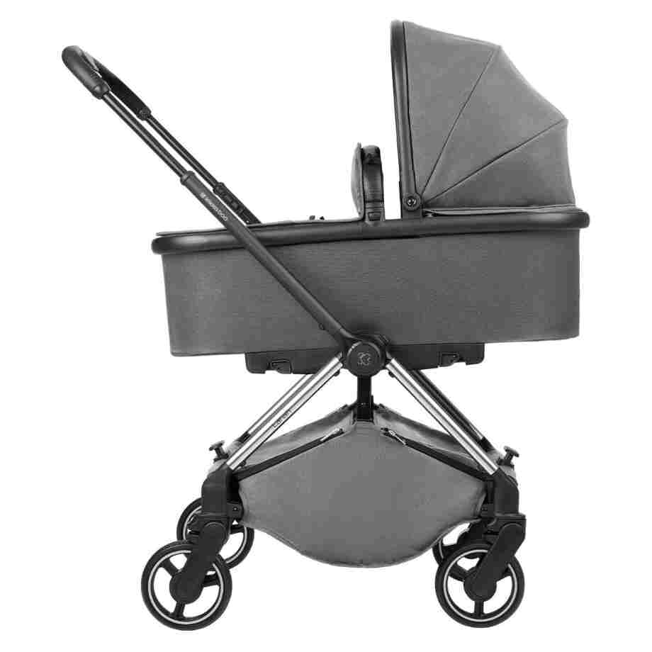 KIKKA BOO Kolica LANAH grey set 2in1 sa tvrdom korpom