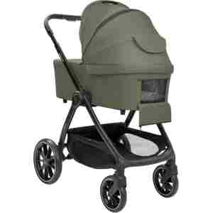 KIKKA BOO Kolica MODENA 3in1 set sa I-SIZE autosedištem i tvrdom korpom army green - Slika 12