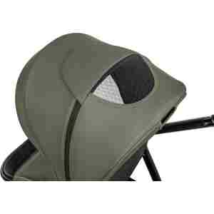 KIKKA BOO Kolica MODENA 3in1 set sa I-SIZE autosedištem i tvrdom korpom army green - Slika 14