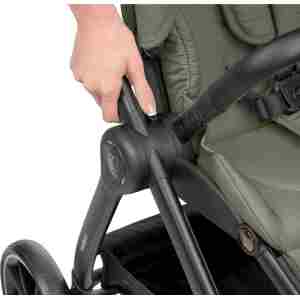 KIKKA BOO Kolica MODENA 3in1 set sa I-SIZE autosedištem i tvrdom korpom army green - Slika 16