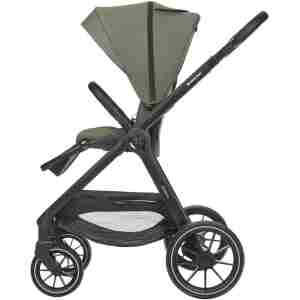 KIKKA BOO Kolica MODENA 3in1 set sa I-SIZE autosedištem i tvrdom korpom army green - Slika 4