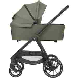 KIKKA BOO Kolica MODENA 3in1 set sa I-SIZE autosedištem i tvrdom korpom army green - Slika 9