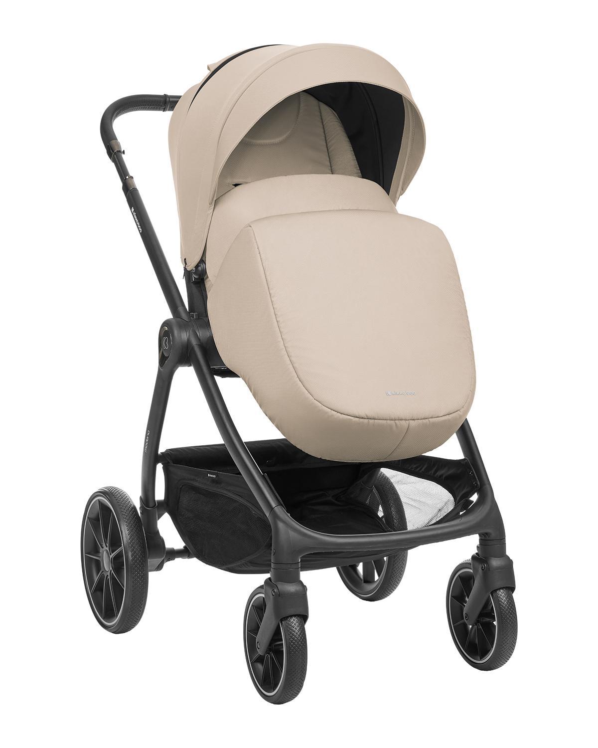 KIKKA BOO Kolica MODENA 3in1 set sa I-SIZE autosedištem i tvrdom korpom beige