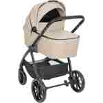 KIKKA BOO Kolica MODENA 3in1 set sa I-SIZE autosedištem i tvrdom korpom beige - Slika 10
