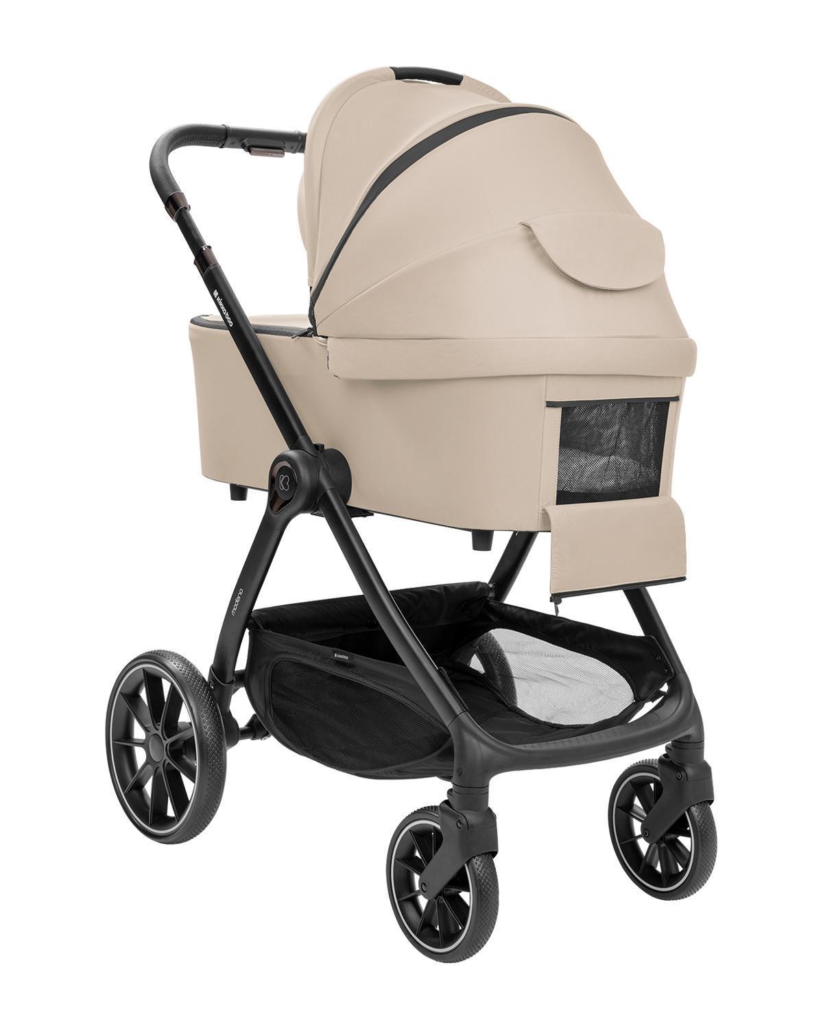 KIKKA BOO Kolica MODENA 3in1 set sa I-SIZE autosedištem i tvrdom korpom beige