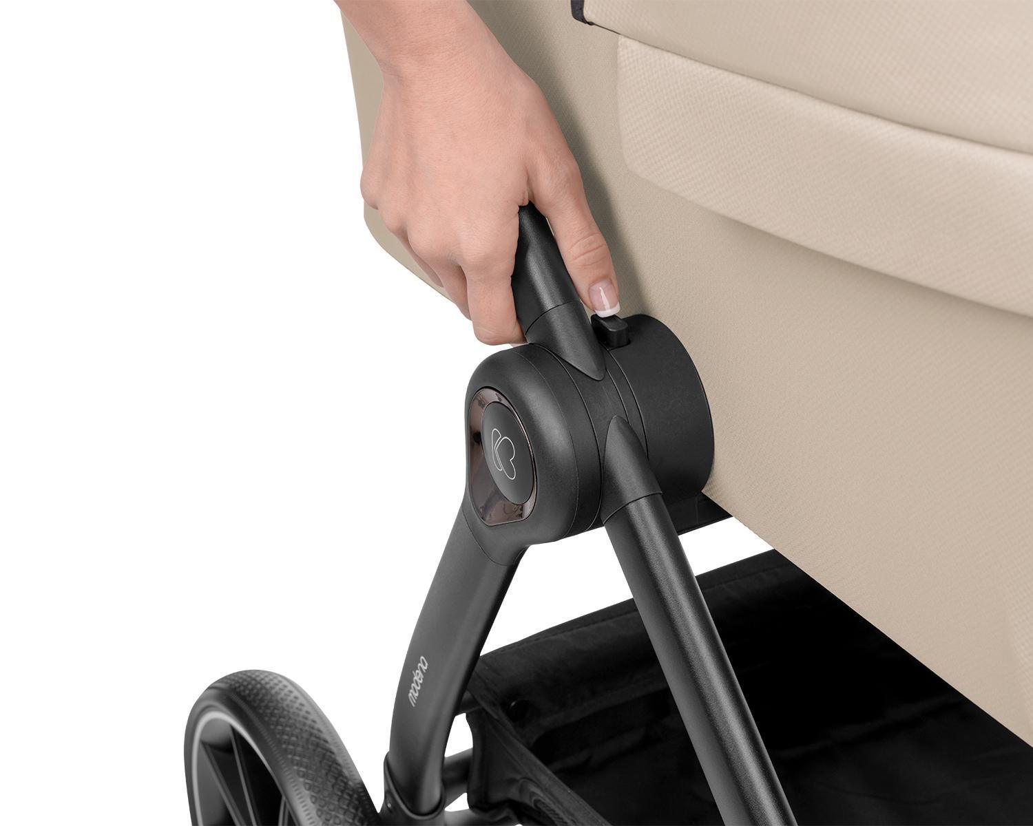 KIKKA BOO Kolica MODENA 3in1 set sa I-SIZE autosedištem i tvrdom korpom beige