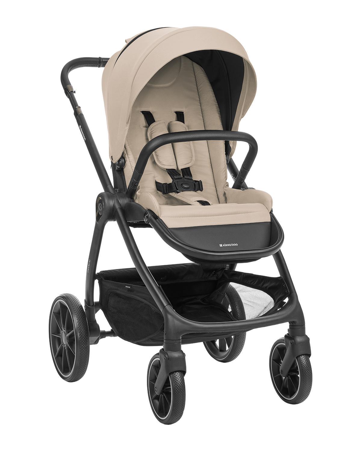 KIKKA BOO Kolica MODENA 3in1 set sa I-SIZE autosedištem i tvrdom korpom beige