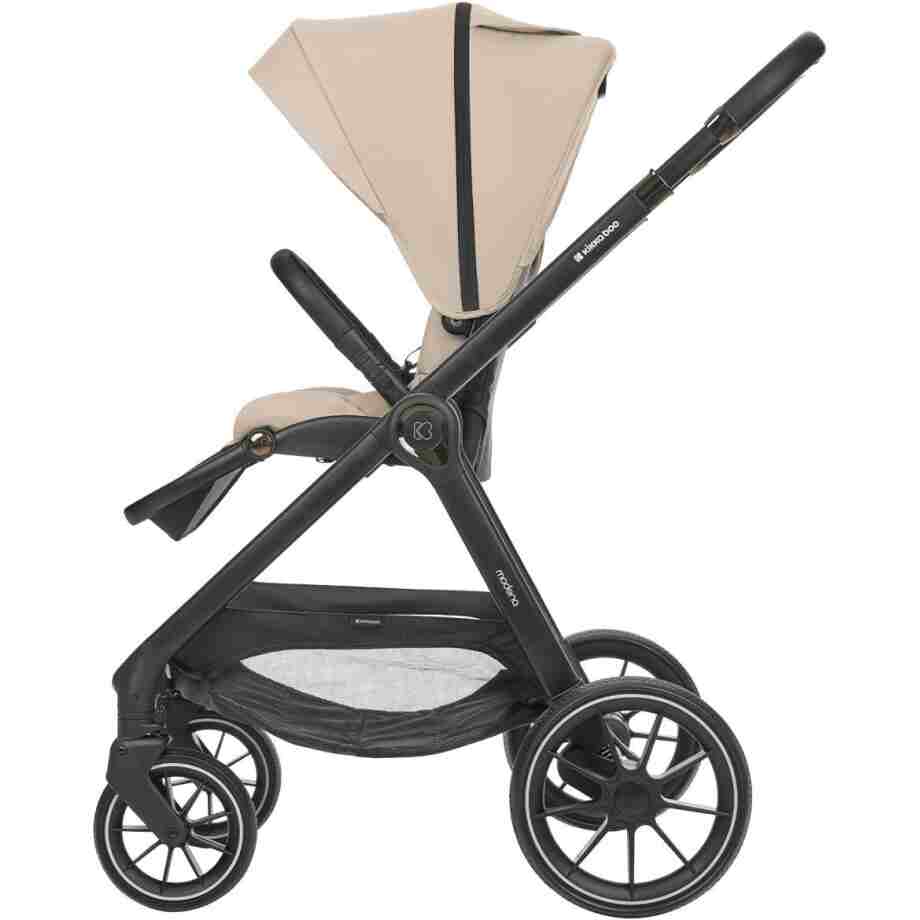 KIKKA BOO Kolica MODENA 3in1 set sa I-SIZE autosedištem i tvrdom korpom beige