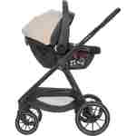 KIKKA BOO Kolica MODENA 3in1 set sa I-SIZE autosedištem i tvrdom korpom beige - Slika 7