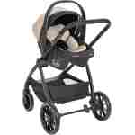 KIKKA BOO Kolica MODENA 3in1 set sa I-SIZE autosedištem i tvrdom korpom beige - Slika 9