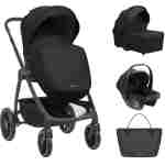 KIKKA BOO Kolica MODENA 3in1 set sa I-SIZE autosedištem i tvrdom korpom black - Slika 23