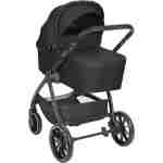 KIKKA BOO Kolica MODENA 3in1 set sa I-SIZE autosedištem i tvrdom korpom black - Slika 8