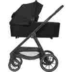 KIKKA BOO Kolica MODENA 3in1 set sa I-SIZE autosedištem i tvrdom korpom black - Slika 6