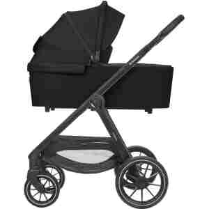 KIKKA BOO Kolica MODENA 3in1 set sa I-SIZE autosedištem i tvrdom korpom black - Slika 6