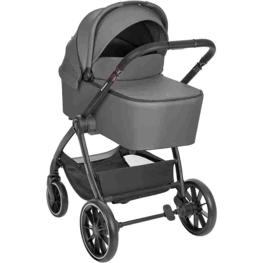 Kolica MODENA dark grey set 3in1 sa I SIZE autosedistem i tvrdom korpom10
