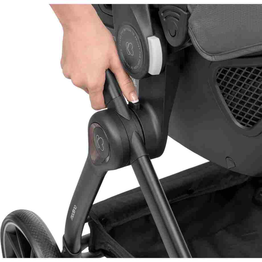 Kolica MODENA dark grey set 3in1 sa I SIZE autosedistem i tvrdom korpom16