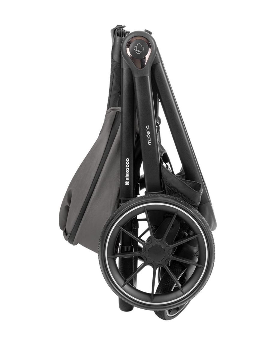 KIKKA BOO Kolica MODENA 3in1 set sa I-SIZE autosedištem i tvrdom korpom dark grey KIKKA BOO Kolica MODENA 3in1 set sa I-SIZE autosedištem i tvrdom korpom dark grey
