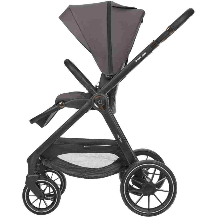 Kolica MODENA dark grey set 3in1 sa I SIZE autosedistem i tvrdom korpom3