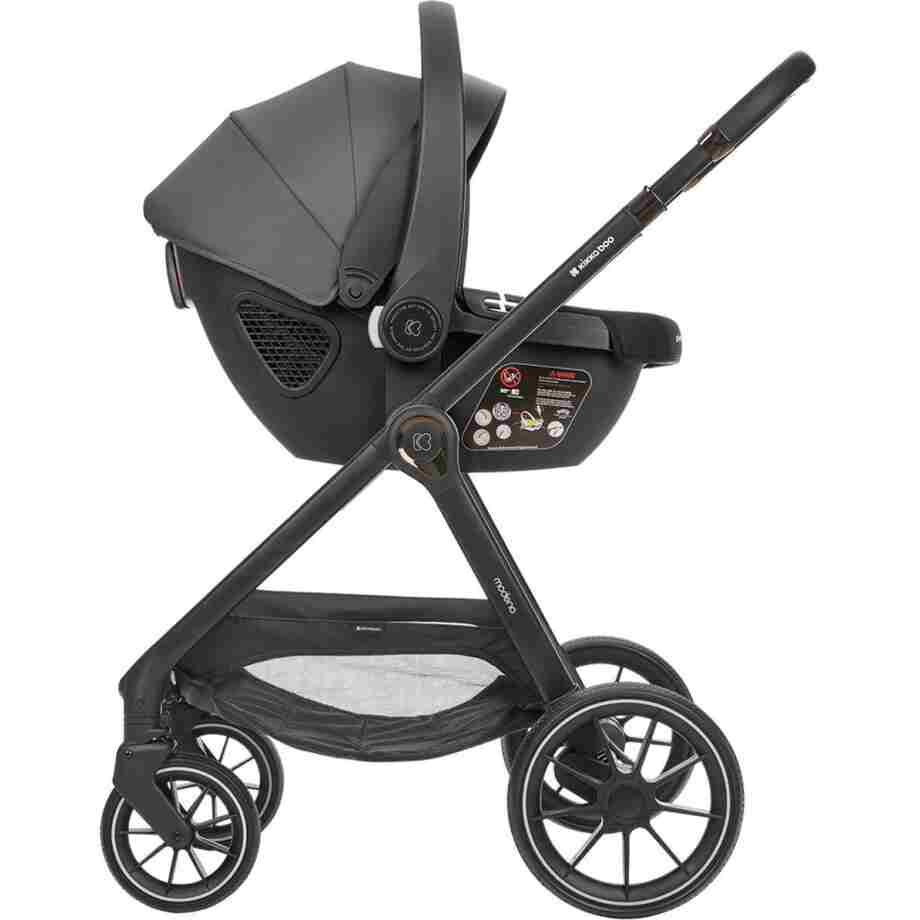 Kolica MODENA dark grey set 3in1 sa I SIZE autosedistem i tvrdom korpom7