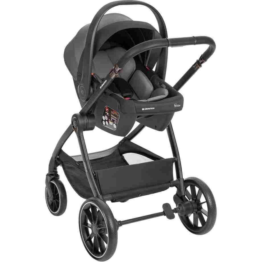 Kolica MODENA dark grey set 3in1 sa I SIZE autosedistem i tvrdom korpom9