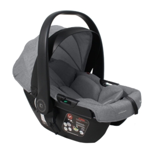 KIKKA BOO Kolica SELINA premium set 3in1 sa I-SIZE autosedištem i tvrdom korpom light grey - Slika 4