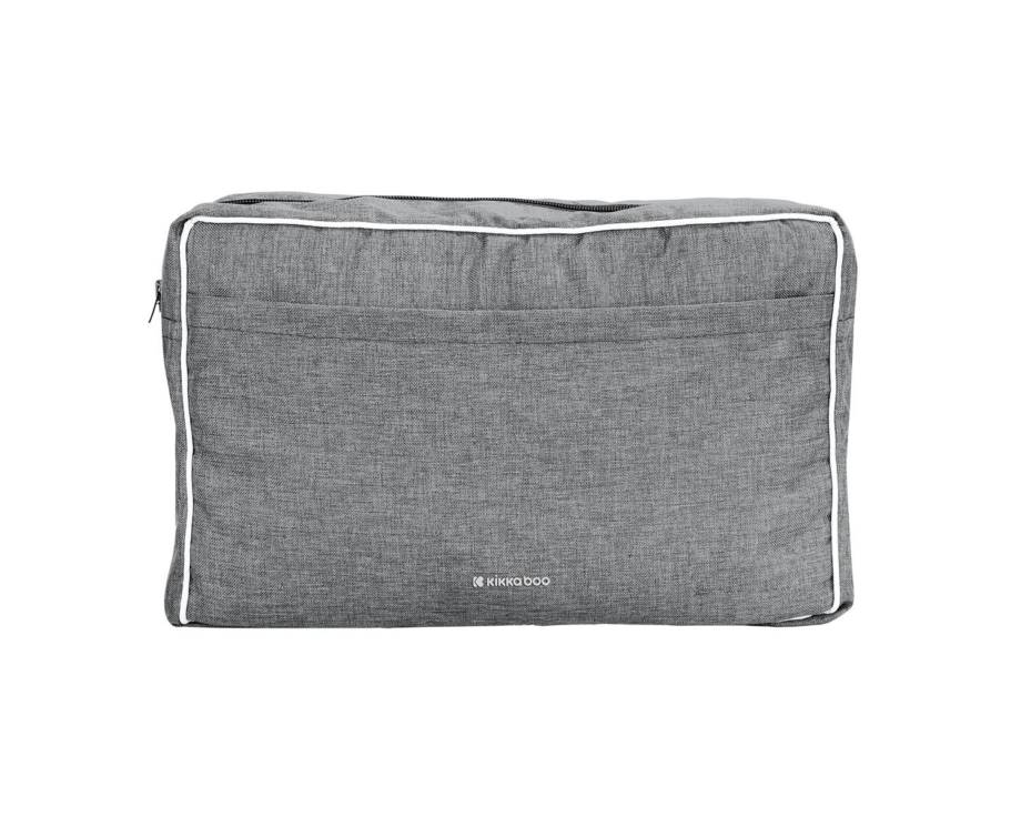 KIKKA BOO Kolica SELINA premium set 3in1 sa I-SIZE autosedištem i tvrdom korpom light grey