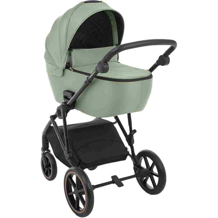 KIKKA BOO Kolica THEA army green set 2in1 sa tvrdom korpom