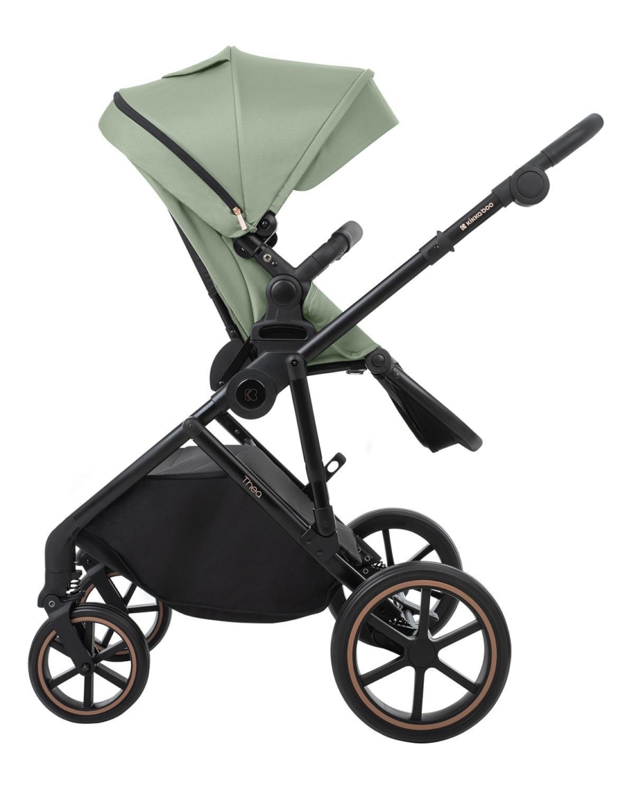 KIKKA BOO Kolica THEA army green set 2in1 sa tvrdom korpom KIKKA BOO Kolica THEA army green set 2in1 sa tvrdom korpom