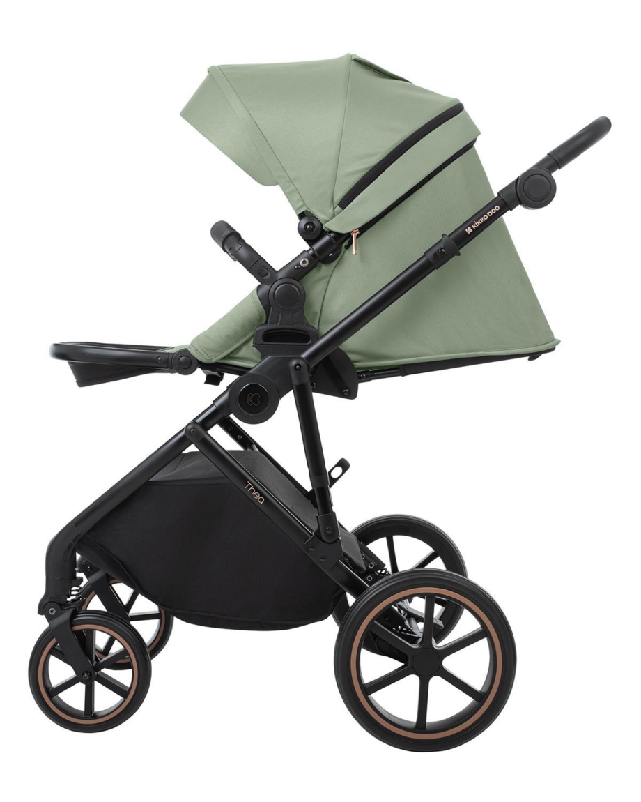 KIKKA BOO Kolica THEA army green set 2in1 sa tvrdom korpom KIKKA BOO Kolica THEA army green set 2in1 sa tvrdom korpom