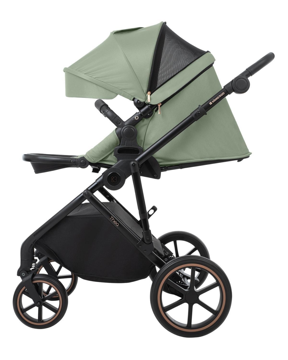 KIKKA BOO Kolica THEA army green set 2in1 sa tvrdom korpom KIKKA BOO Kolica THEA army green set 2in1 sa tvrdom korpom