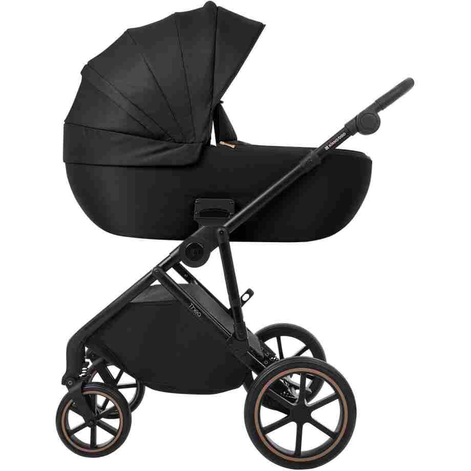 KIKKA BOO Kolica THEA black set 2in1 sa tvrdom korpom