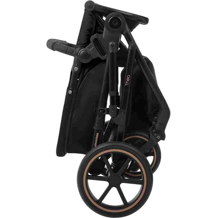 KIKKA BOO Kolica THEA black set 2in1 sa tvrdom korpom