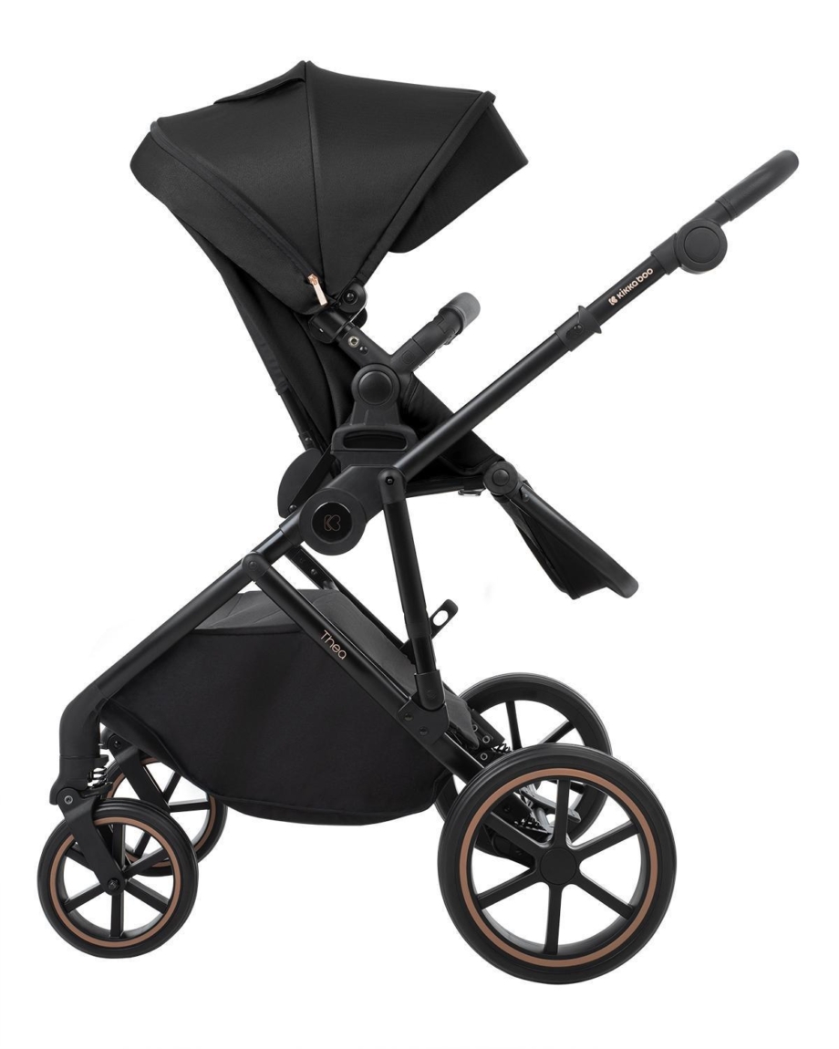 KIKKA BOO Kolica THEA black set 2in1 sa tvrdom korpom KIKKA BOO Kolica THEA black set 2in1 sa tvrdom korpom