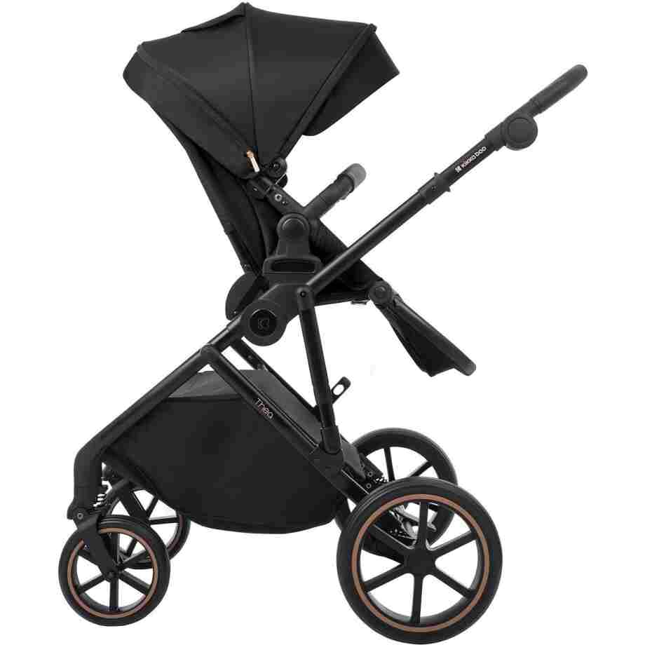KIKKA BOO Kolica THEA black set 2in1 sa tvrdom korpom