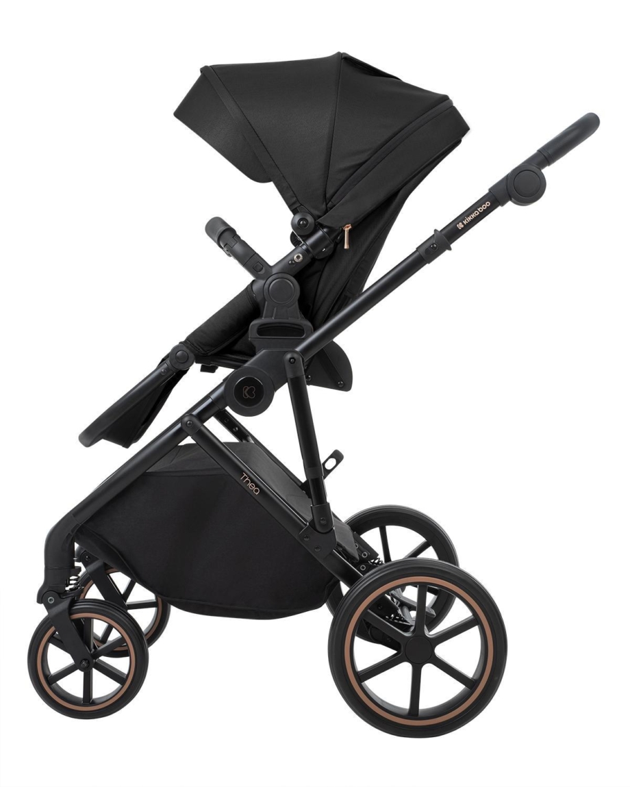 KIKKA BOO Kolica THEA black set 2in1 sa tvrdom korpom KIKKA BOO Kolica THEA black set 2in1 sa tvrdom korpom